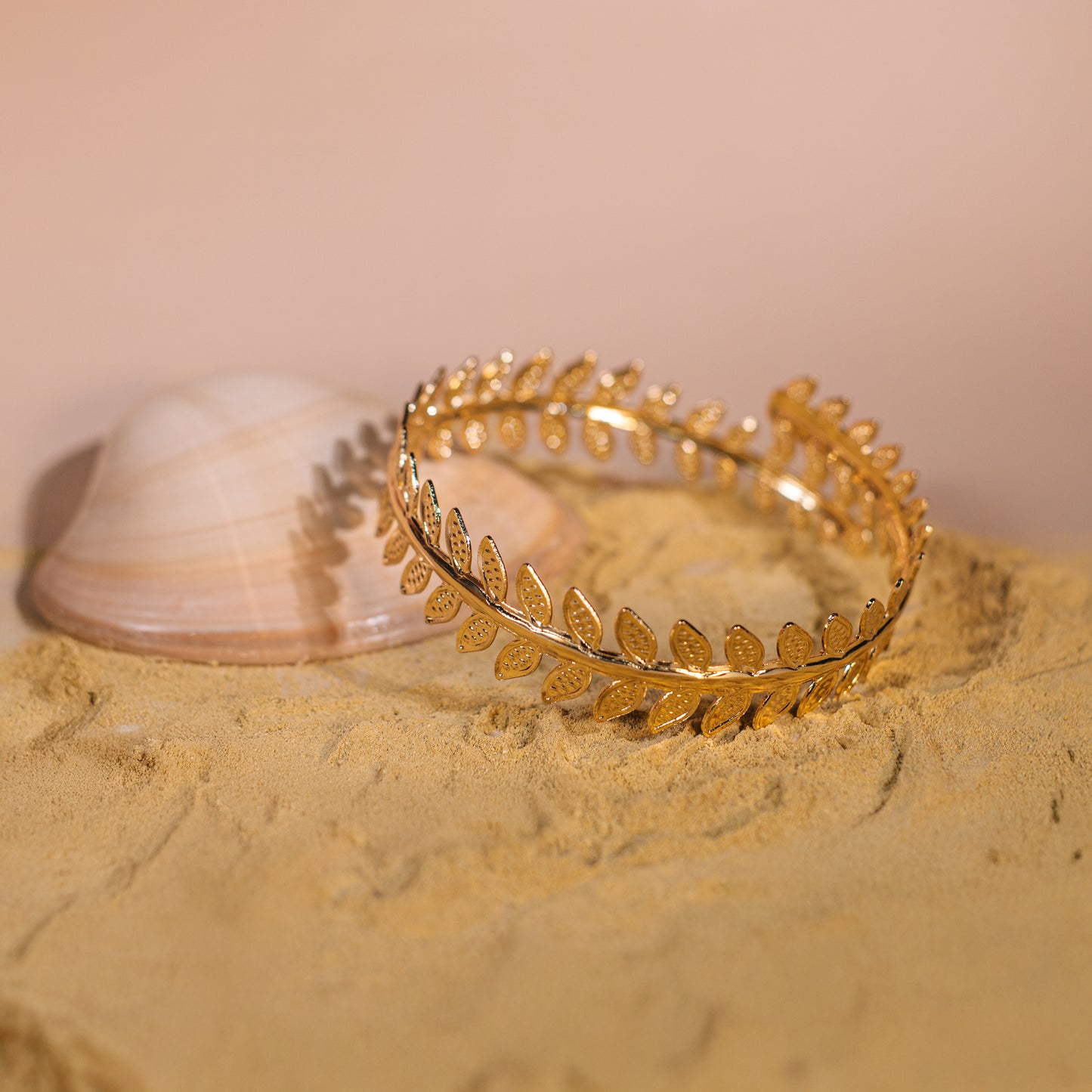 Pulsera de hojas
