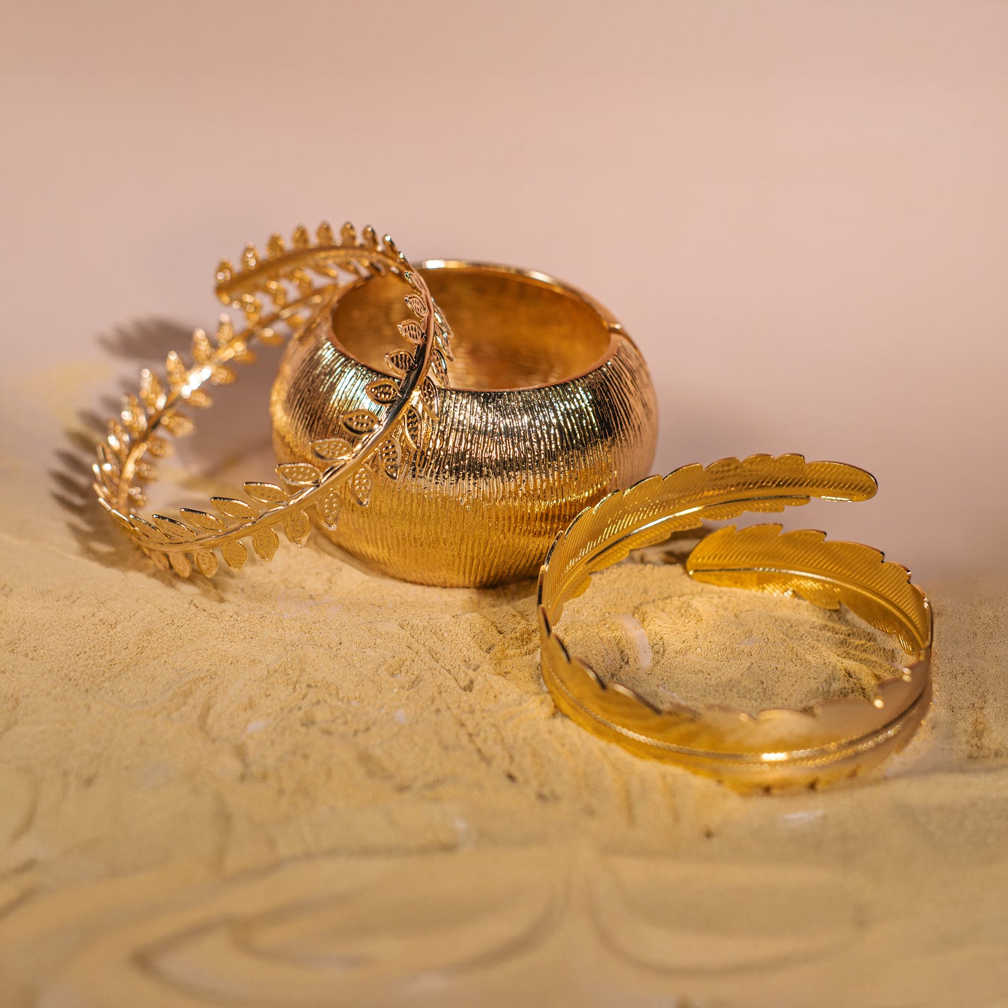 Pulsera de hojas