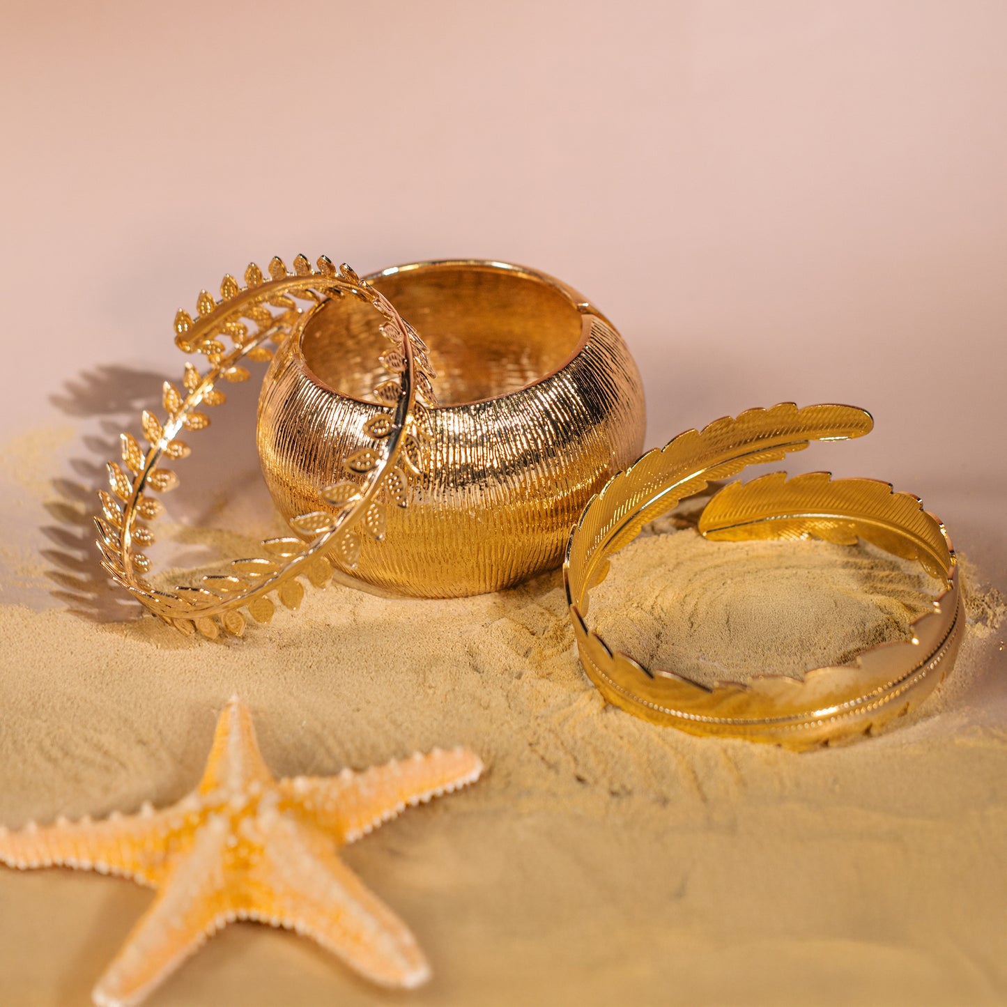 Pulsera de hojas