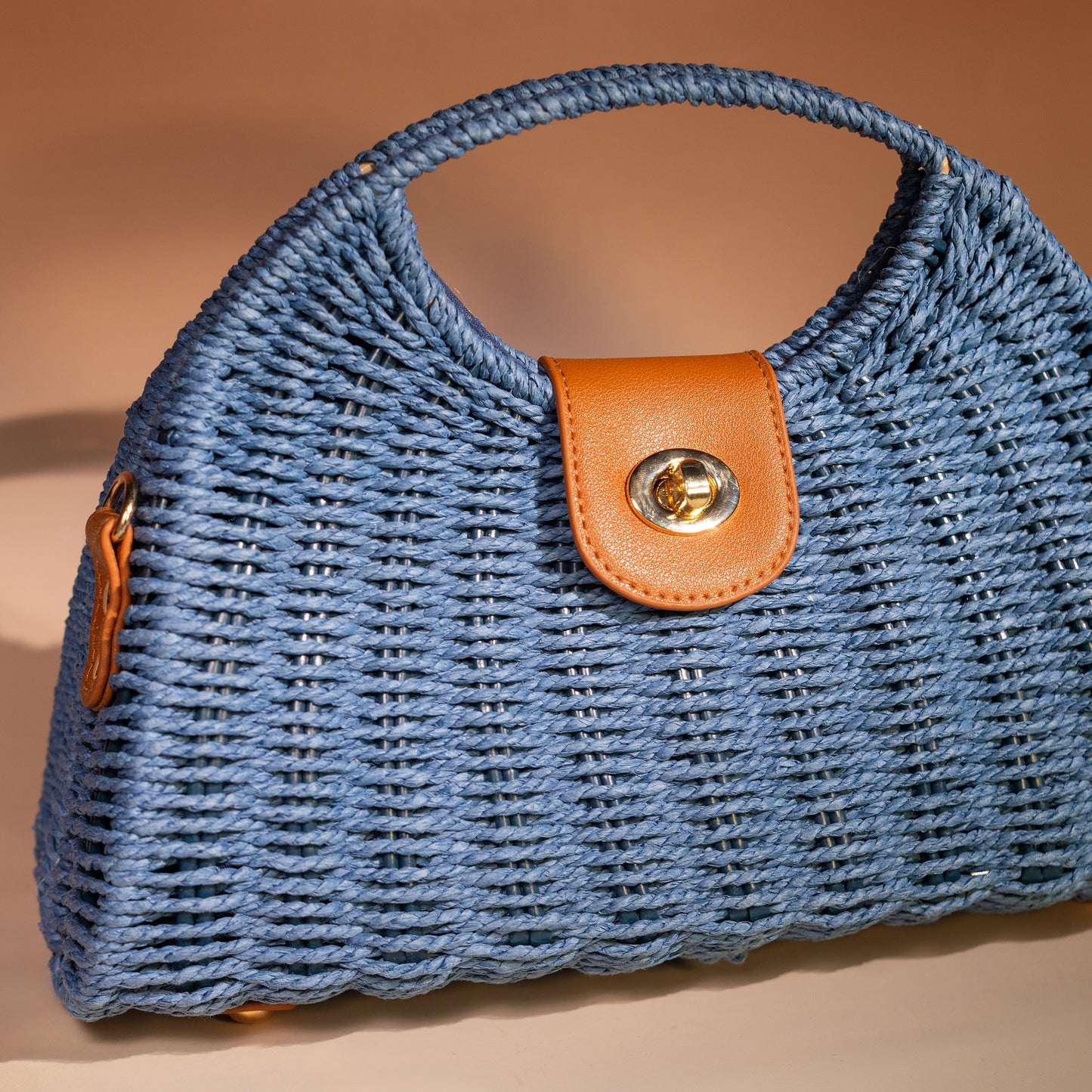 Bolso bandolera de paja