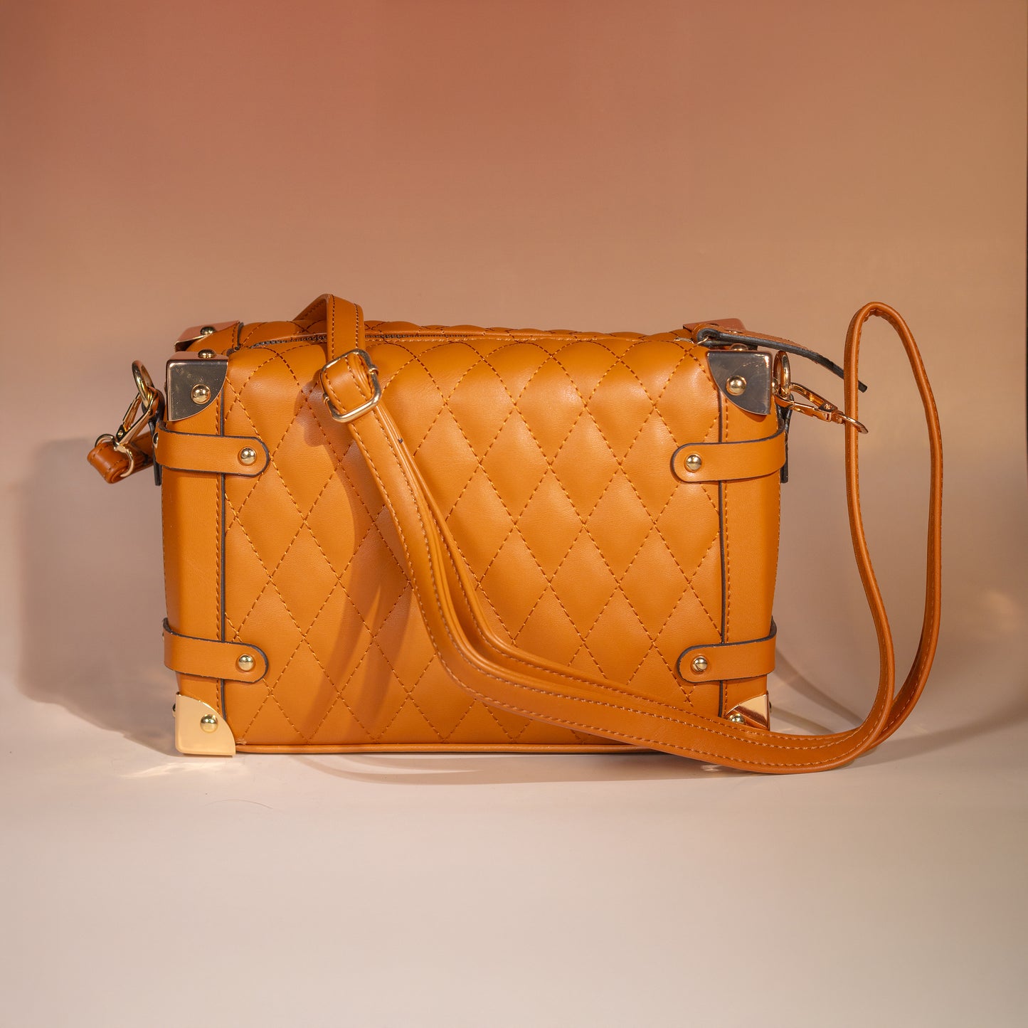 Bolso acolchonado con monedero