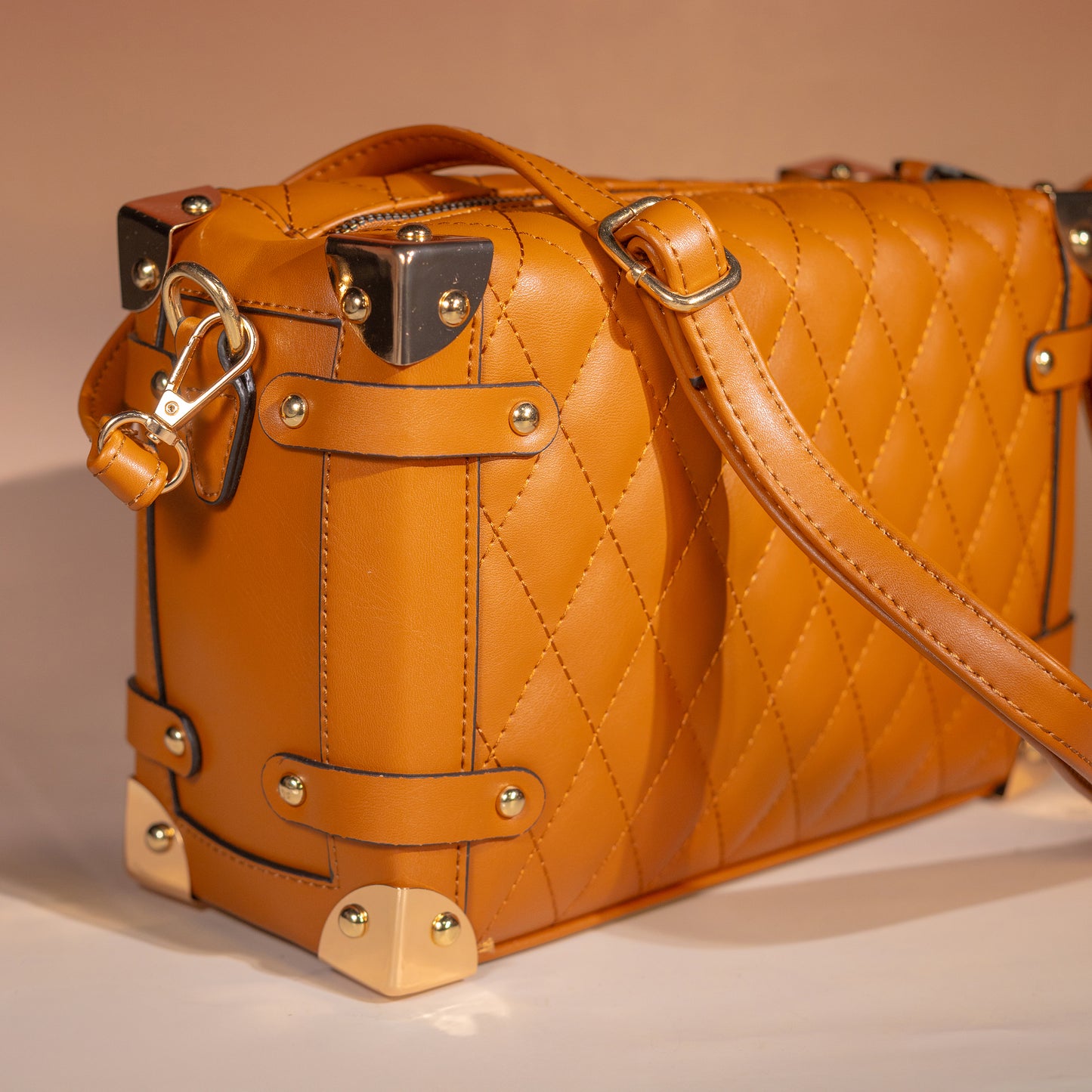 Bolso acolchonado con monedero