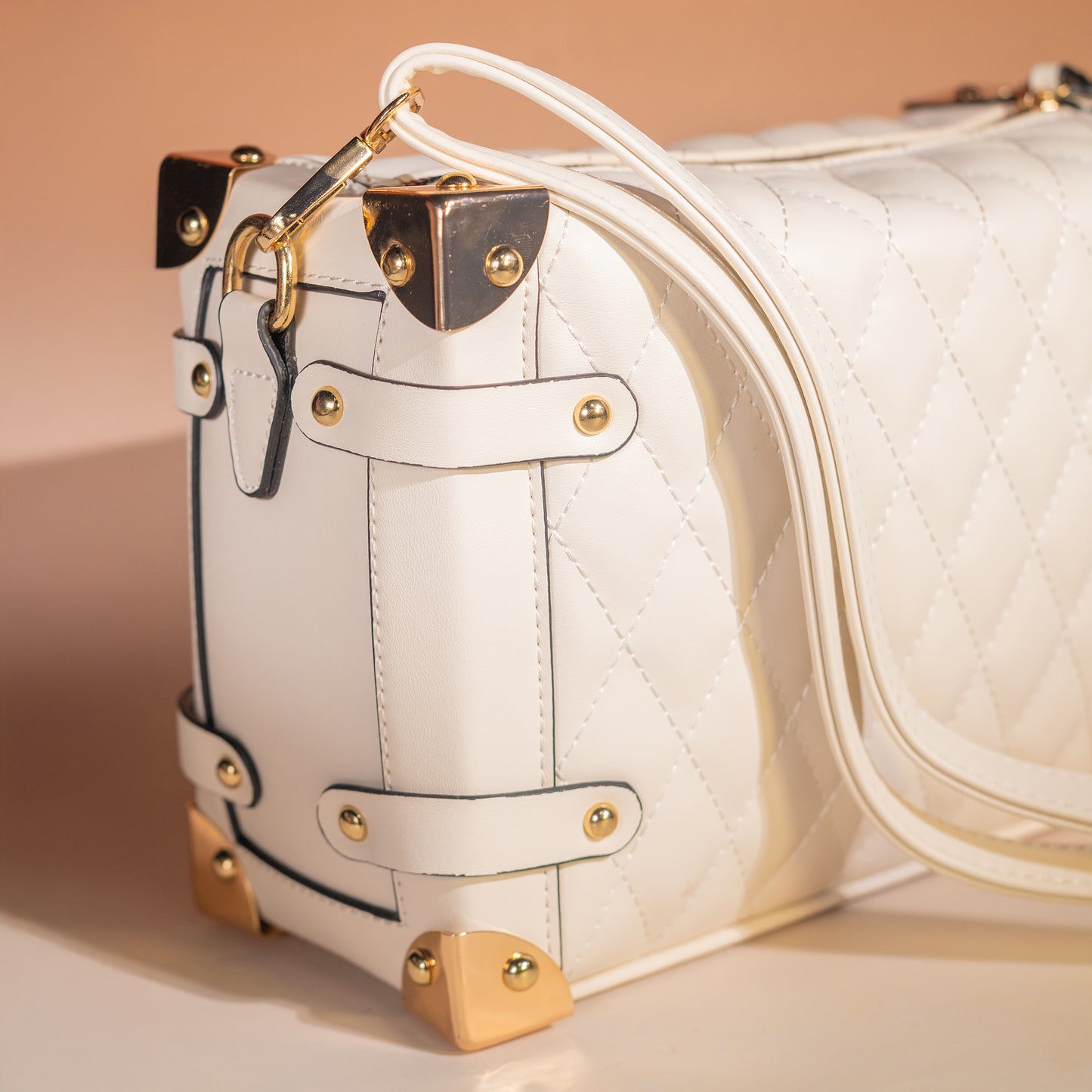 Bolso acolchonado con monedero
