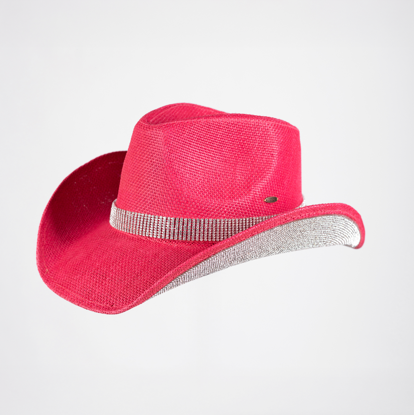 Sombrero con cinta de diamantes