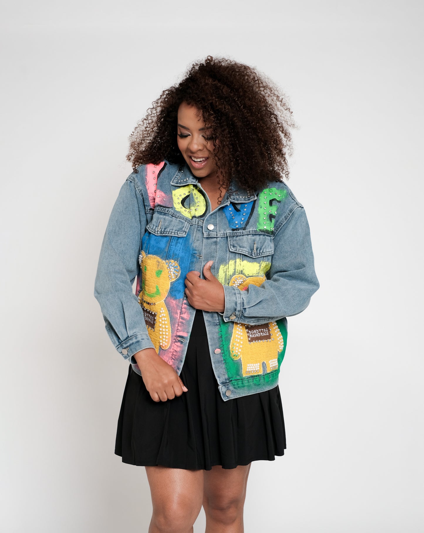 Chaqueta de mezclilla Love