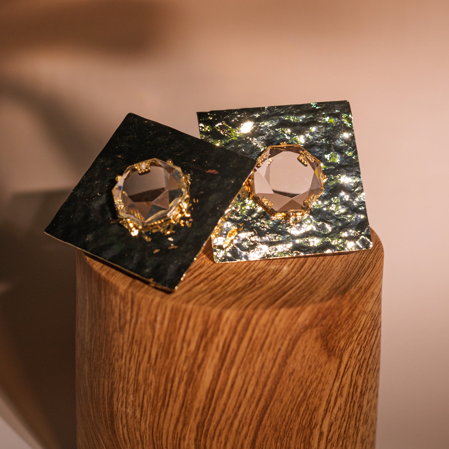 Aretes cuadrados