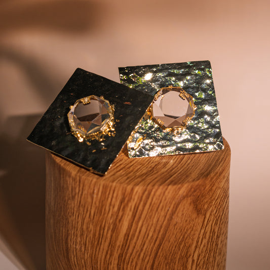 Aretes cuadrados