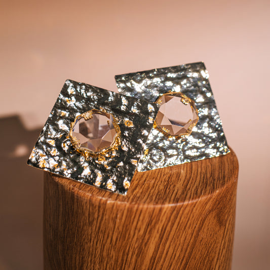 Aretes cuadrados