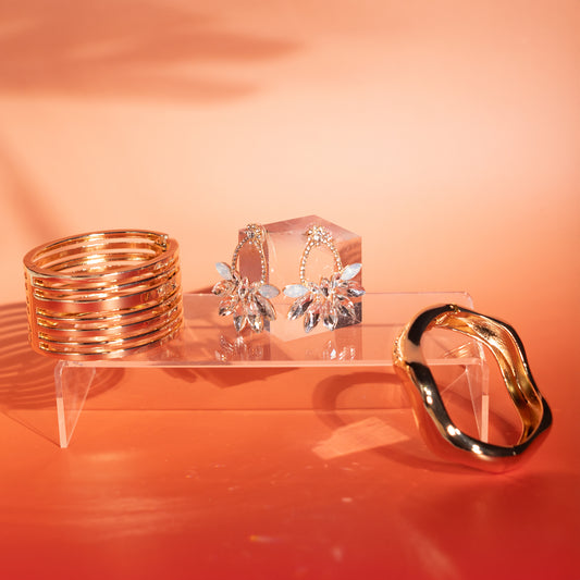 Aretes de piedras y cristales