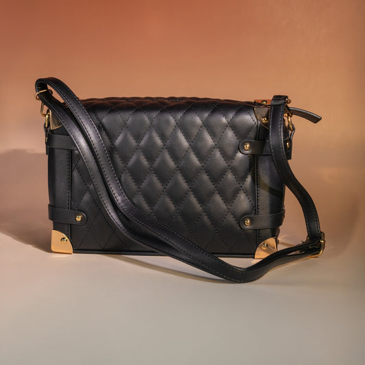 Bolso acolchonado con monedero