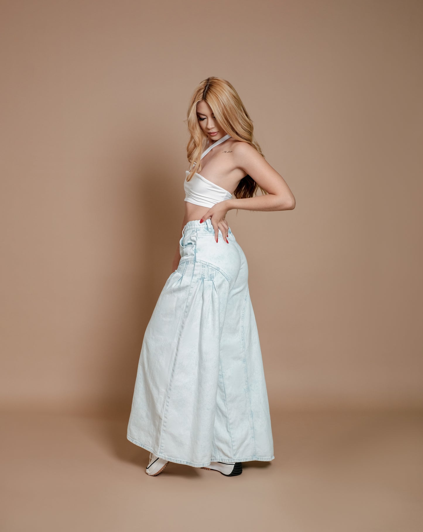 Jeans wide leg
