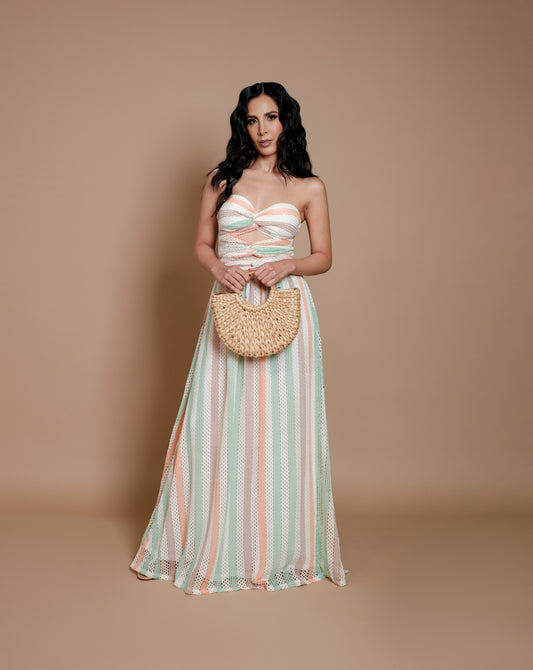 Vestido de rayas