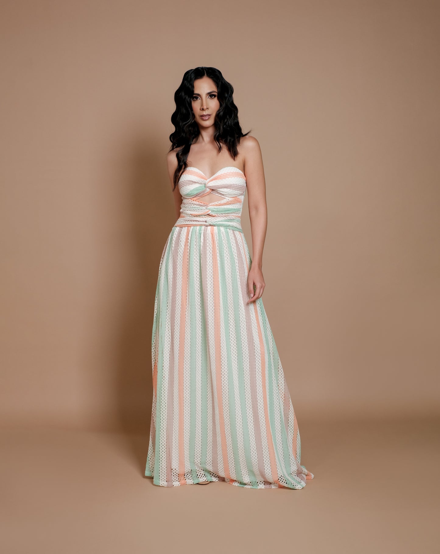 Vestido de rayas